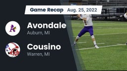Recap: Avondale  vs. Cousino  2022