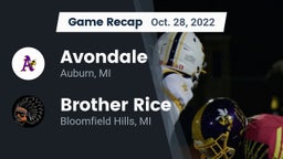 Recap: Avondale  vs. Brother Rice  2022