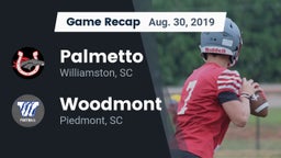 Recap: Palmetto  vs. Woodmont  2019