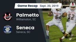 Recap: Palmetto  vs. Seneca  2019