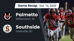 Recap: Palmetto  vs. Southside  2020