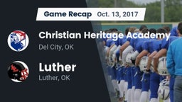 Recap: Christian Heritage Academy vs. Luther  2017