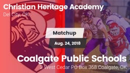 Matchup: Christian Heritage A vs. Coalgate Public Schools 2018