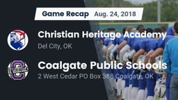 Recap: Christian Heritage Academy vs. Coalgate Public Schools 2018