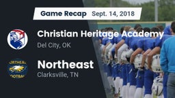 Recap: Christian Heritage Academy vs. Northeast  2018