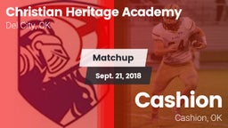 Matchup: Christian Heritage A vs. Cashion  2018