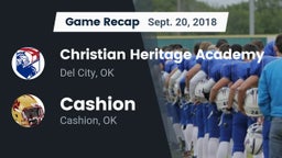 Recap: Christian Heritage Academy vs. Cashion  2018