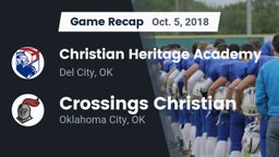 Recap: Christian Heritage Academy vs. Crossings Christian  2018