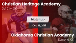 Matchup: Christian Heritage A vs. Oklahoma Christian Academy  2018