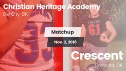 Matchup: Christian Heritage A vs. Crescent  2018