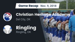Recap: Christian Heritage Academy vs. Ringling  2018