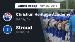 Recap: Christian Heritage Academy vs. Stroud  2018