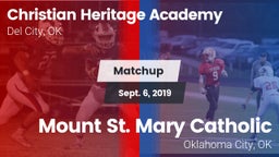 Matchup: Christian Heritage A vs. Mount St. Mary Catholic  2019