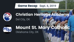 Recap: Christian Heritage Academy vs. Mount St. Mary Catholic  2019