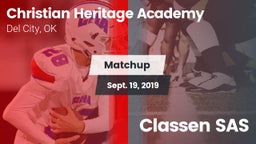 Matchup: Christian Heritage A vs. Classen SAS 2019