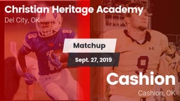 Matchup: Christian Heritage A vs. Cashion  2019