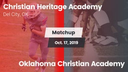 Matchup: Christian Heritage A vs. Oklahoma Christian Academy 2019