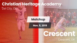 Matchup: Christian Heritage A vs. Crescent  2019