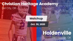 Matchup: Christian Heritage A vs. Holdenville  2020