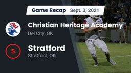 Recap: Christian Heritage Academy vs. Stratford  2021