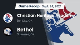 Recap: Christian Heritage Academy vs. Bethel  2021