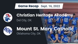 Recap: Christian Heritage Academy vs. Mount St. Mary Catholic  2022