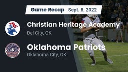 Recap: Christian Heritage Academy vs. Oklahoma Patriots 2022