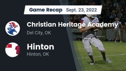 Recap: Christian Heritage Academy vs. Hinton  2022