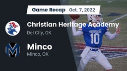 Recap: Christian Heritage Academy vs. Minco  2022