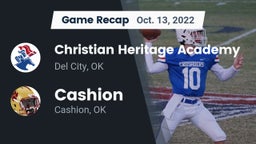 Recap: Christian Heritage Academy vs. Cashion  2022