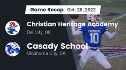 Recap: Christian Heritage Academy vs. Casady School 2022