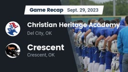 Recap: Christian Heritage Academy vs. Crescent  2023