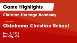 Christian Heritage Academy vs Oklahoma Christian School Game Highlights - Dec. 7, 2021
