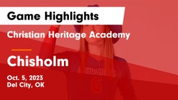 Christian Heritage Academy vs Chisholm  Game Highlights - Oct. 5, 2023