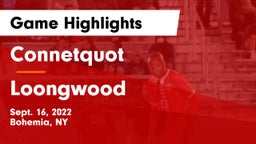 Connetquot  vs Loongwood Game Highlights - Sept. 16, 2022