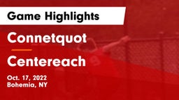 Connetquot  vs Centereach Game Highlights - Oct. 17, 2022