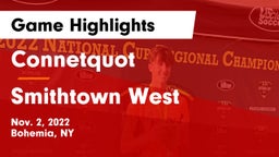 Connetquot  vs Smithtown West  Game Highlights - Nov. 2, 2022