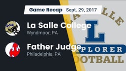 Recap: La Salle College  vs. Father Judge  2017