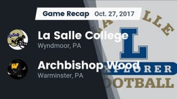 Recap: La Salle College  vs. Archbishop Wood  2017