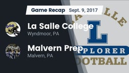 Recap: La Salle College  vs. Malvern Prep  2017