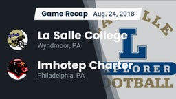 Recap: La Salle College  vs. Imhotep Charter  2018