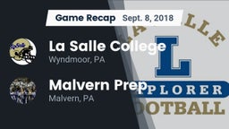 Recap: La Salle College  vs. Malvern Prep  2018