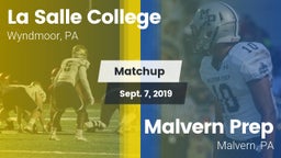 Matchup: La Salle College HS vs. Malvern Prep  2019
