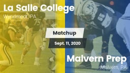 Matchup: La Salle College HS vs. Malvern Prep  2020