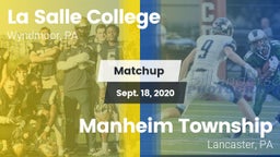 Matchup: La Salle College HS vs. Manheim Township  2020