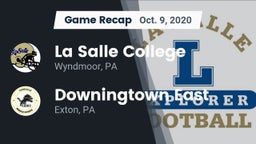 Recap: La Salle College  vs. Downingtown East  2020