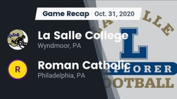 Recap: La Salle College  vs. Roman Catholic  2020