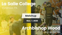 Matchup: La Salle College HS vs. Archbishop Wood  2020