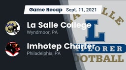 Recap: La Salle College  vs. Imhotep Charter  2021