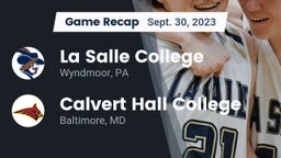 Recap: La Salle College  vs. Calvert Hall College  2023